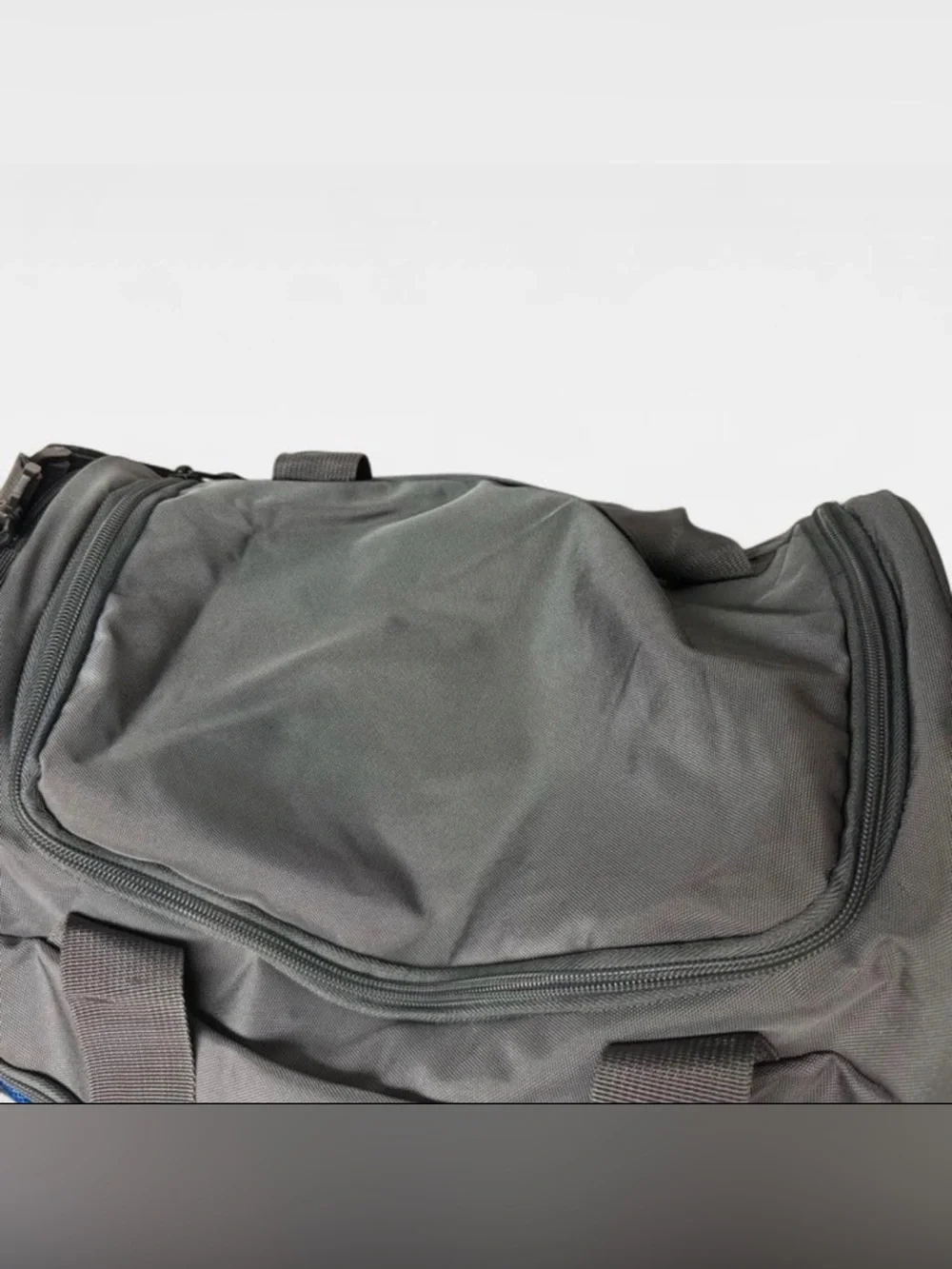 C9 Champion Gray & Blue Active Sport Gym /Travel Duffel Bag